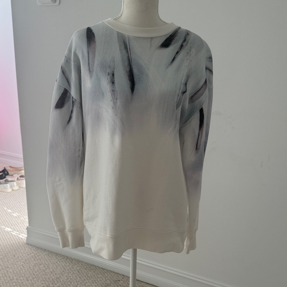 All Saints White and Black Women's Top